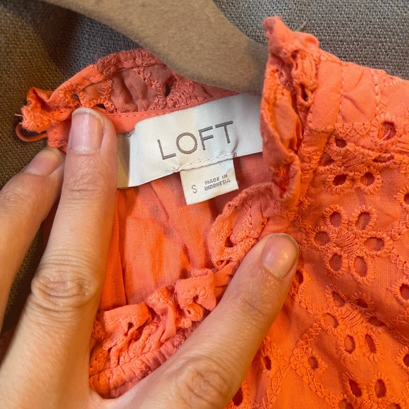 Loft sleeveless peplum top - Picture 3 of 6